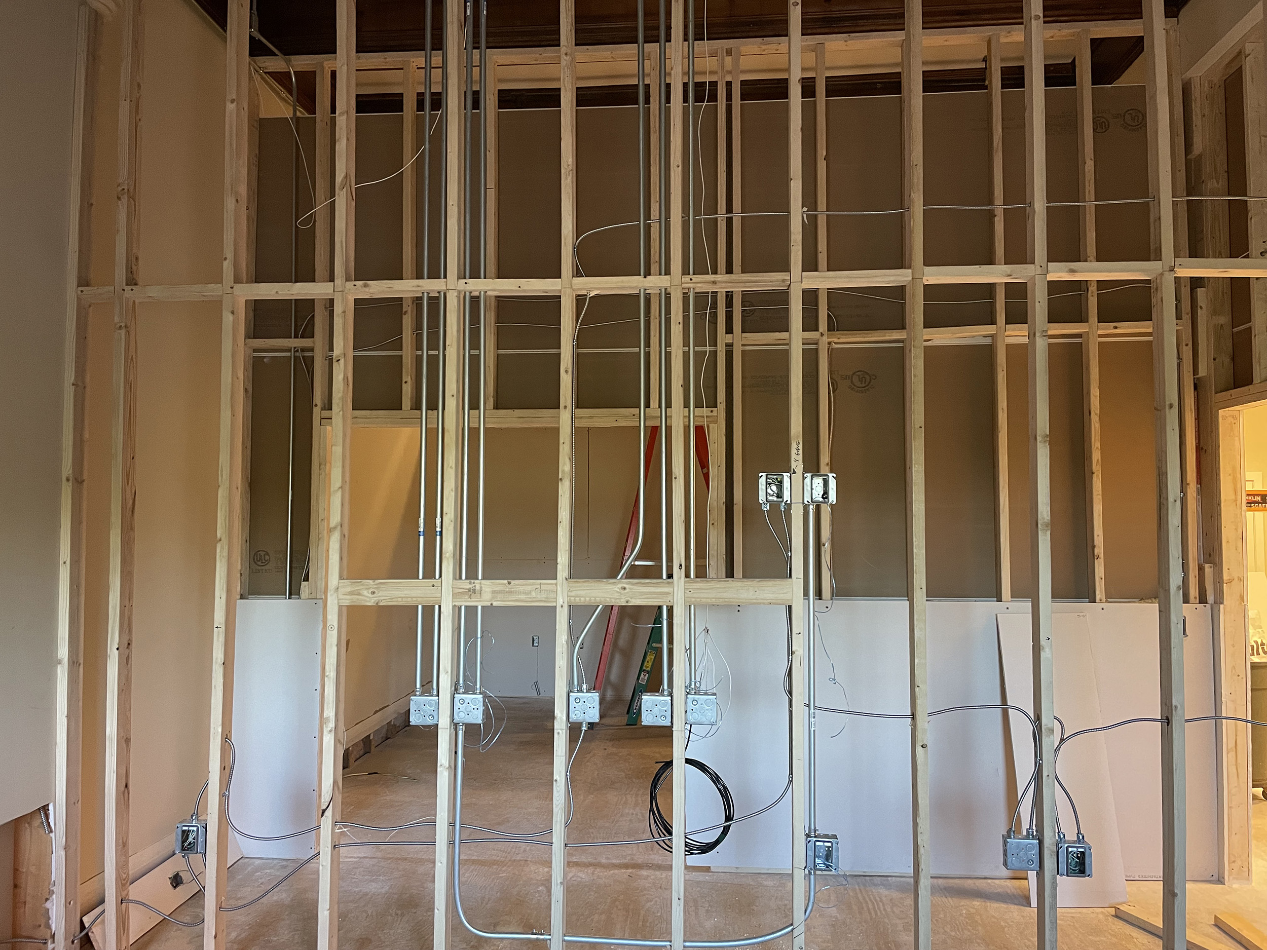 Faithful Contracting both residential and commercial wood framing services.